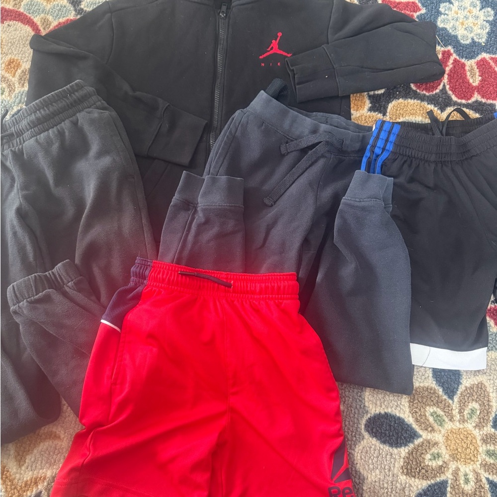 Boys name brand active wear bundle 6-8